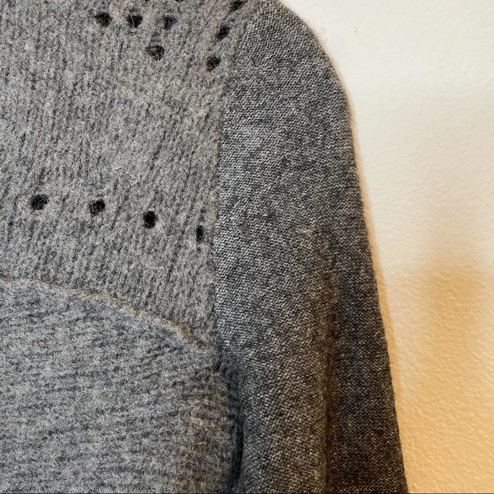 Free People Gray Lace Embroidered Cardigan - Picture 7 of 7